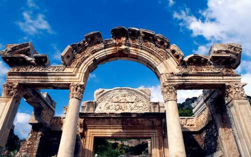 Hadrian Temple in Ephesus