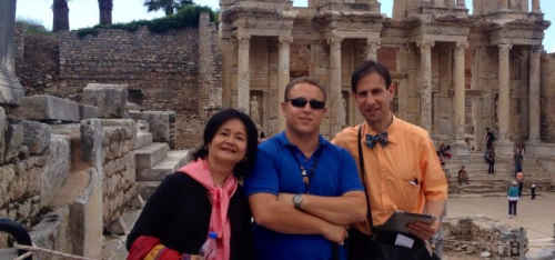 Hasan Gulday tour guide in Ephesus