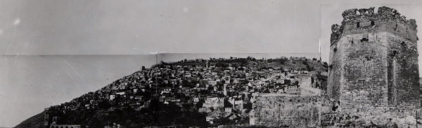 Red Tower Alanya Old Photo