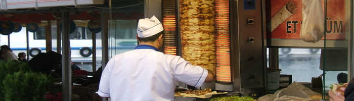 Turkish Chicken Doner Kebab