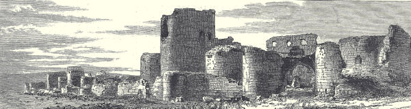 Engraving of Ani Ruins from late 1800s
