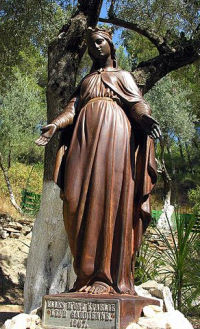 Statue of Virgin Mary at the House of Virgin Mary