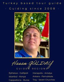 the best tour guide in Turkey Hasan Gulday