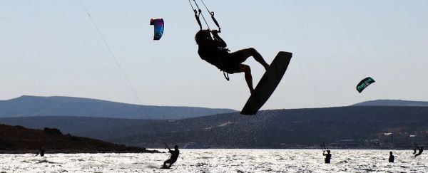 Kitesurfing in Alacati