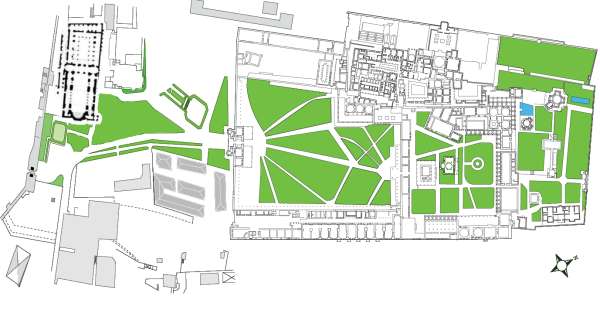 Plan of the Topkapı Palace