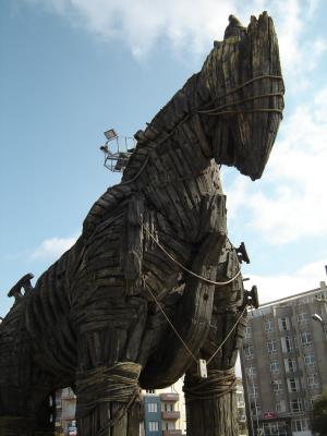 Trojan Horse Made for the 2004 Movie, Troy