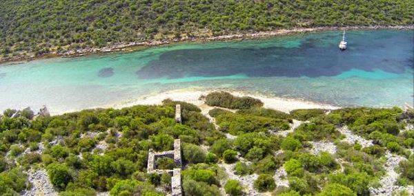 Coast of Aperlai, Turkey