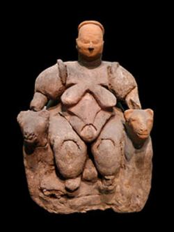 Cybele Statue in the Museum of Anatolian Civilizations in Ankara