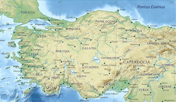 Cilicia Province of Roman Empire