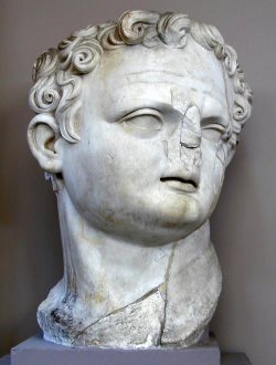 Giant Bust of Emperor Domitian in Ephesus Archeological Museum