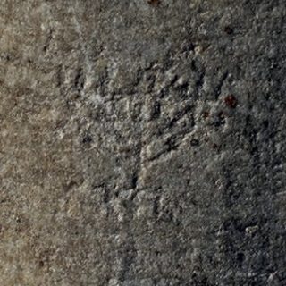 Menorah Carved on a Column in Ephesus