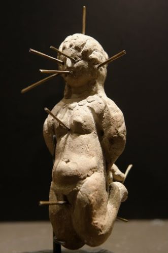 An ancient curse doll which worked similar to commonly known Voodoo dolls today