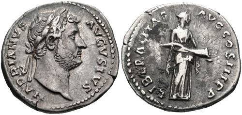 A Denari Minted in Hadrian's Era