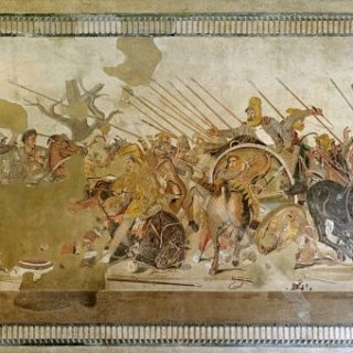 Battle of Issus by Apelles, Pompeii