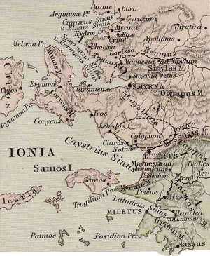 Colophon on the Map