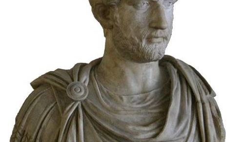 Emperor Hadrian of the Roman Empire