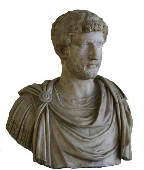 Emperor Hadrian of the Roman Empire