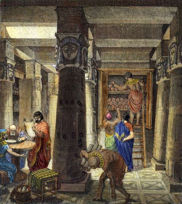 Library of Alexandria Directed by Zenodotus of Ephesus