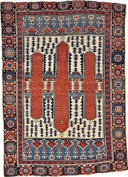 Bergama Carpet from 18th Century