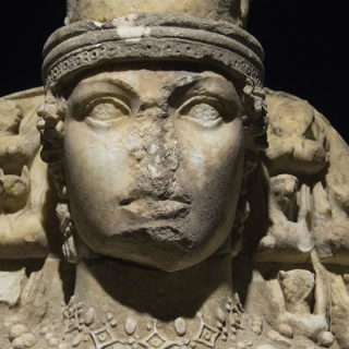 Great Artemis Statue with a Eroded Nose in Ephesus Archeological Museum