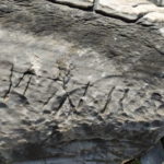 The number ''1013'' written on a stone nearby Ephesus Watchtower