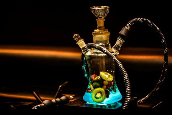 Hookah with fruit flavors