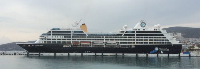 Azamara Cruise in the Port of Kusadasi (a.k.a. Ephesus Port).jpg