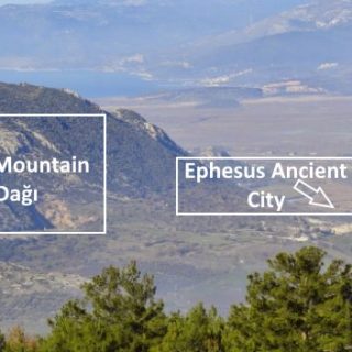Panayır and Nightingale Mountains Nearby Ephesus