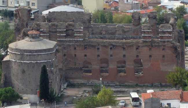 Red Court which was a temple dedicated to Egyptian God Serapis and an early Christian Church of Revelation at the same time