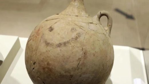 World's Oldest Emoji on a Jug