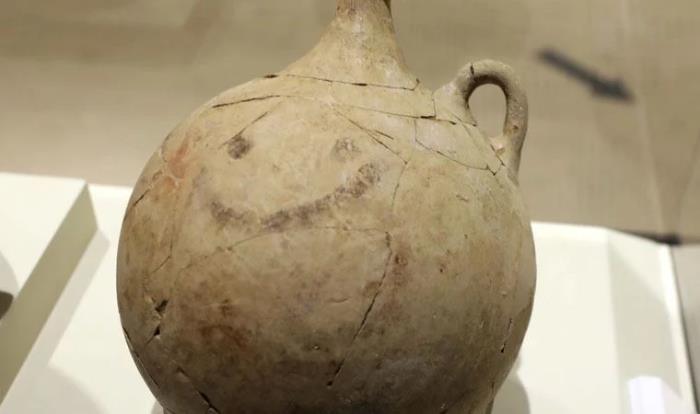 World's Oldest Emoji on a Jug