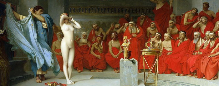 Hetaria by Jean-Léon Gérôme, 1861