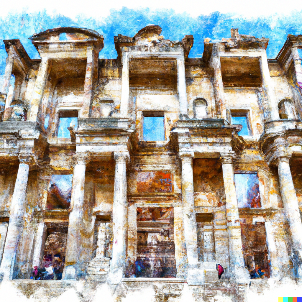 Library of Celsus in Ephesus 1
