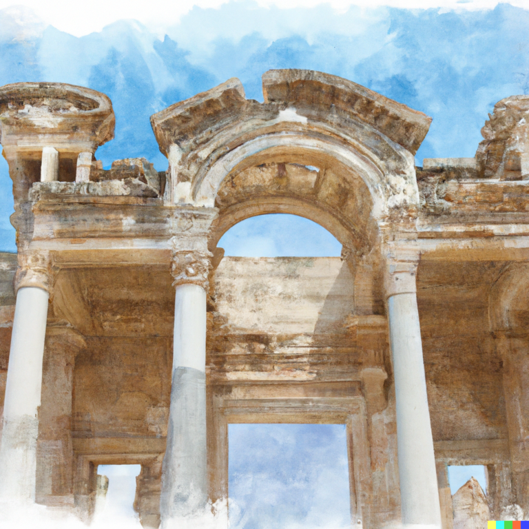 Information and tours about Temple of Hadrian in Ephesus, Turkey