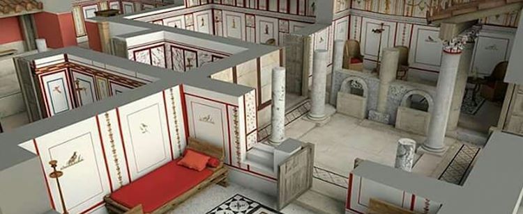 Ephesus Terrace Houses Reconstruction by Ádám Németh