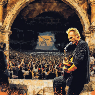 Sting Concert at Ephesus Turkey in 1993