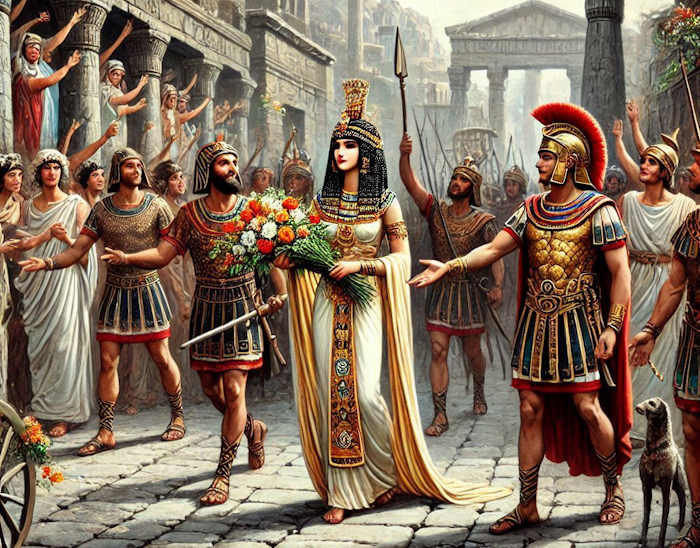 Cleopatra was welcomed in Ephesus when she visited the city with her then husband Marc Anthony