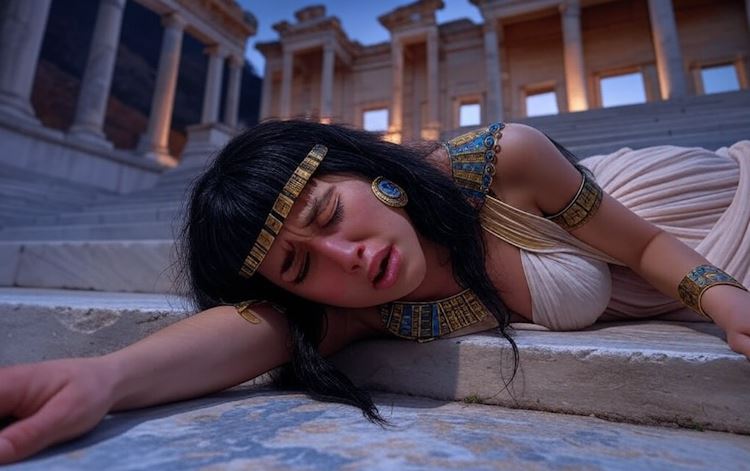 Legends say that Cleopatra's sister Arsinoe was poisoned with arsenic at the steps of the Artemis Temple of Ephesus