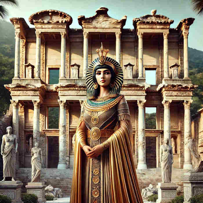 Tale of Cleopatra in Ephesus