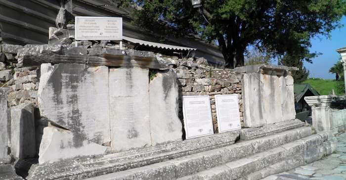 Tomb of Arsinoe which is known as Octagon of Ephesus