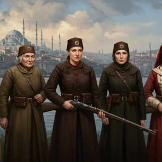 5 Amazing Female Heroes of the Turkish War of Independence Posing in Istanbul after the First World War