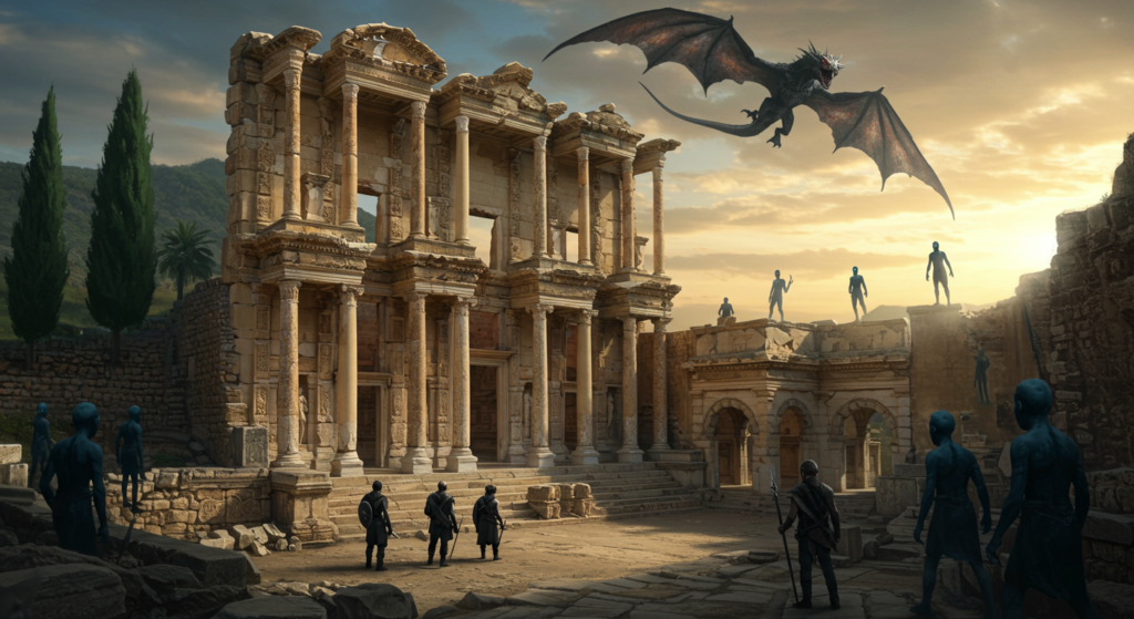 Library of Celsus Across Ten Fantasy Worlds 13 Celsus Library X Game of Thrones