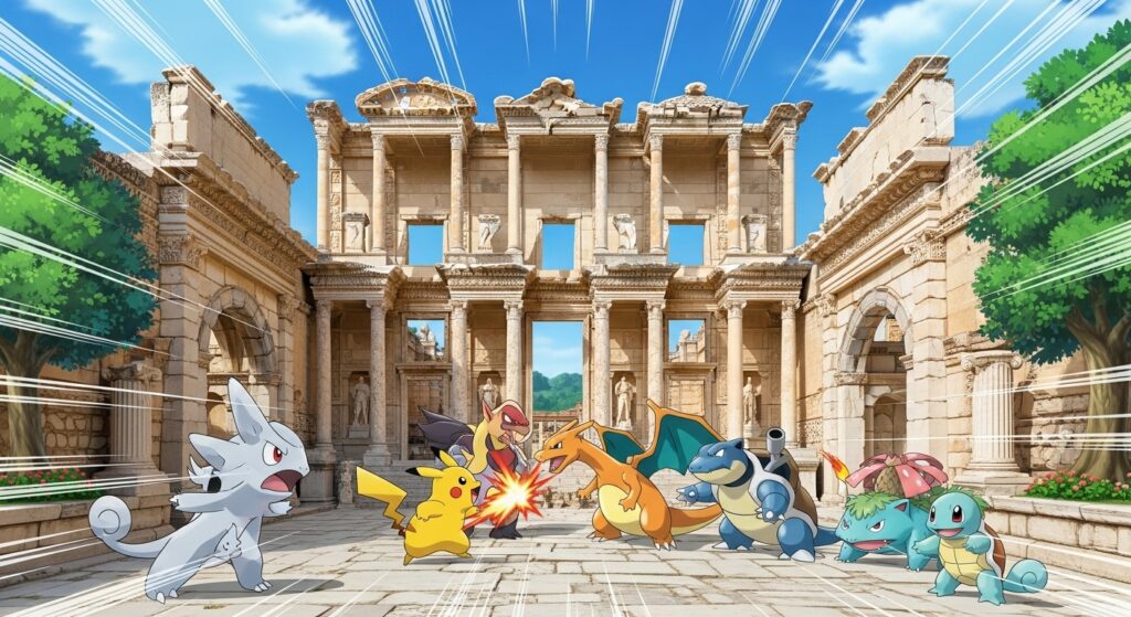 Library of Celsus Across Ten Fantasy Worlds 5 Celsus Library X Pokemon Universe