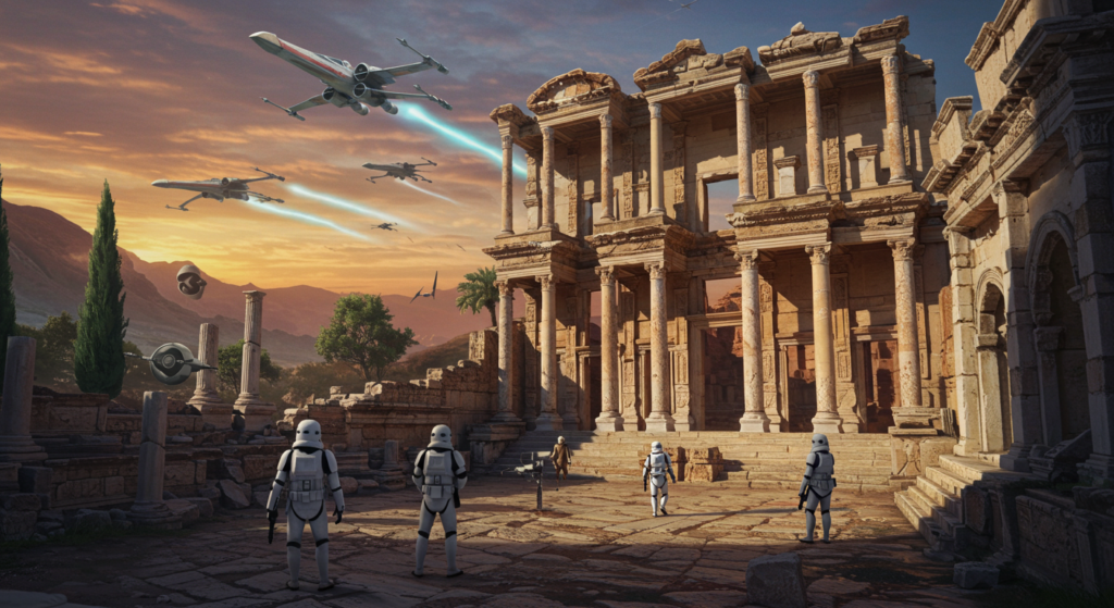 Library of Celsus Across Ten Fantasy Worlds 8 Celsus Library X Star Wars