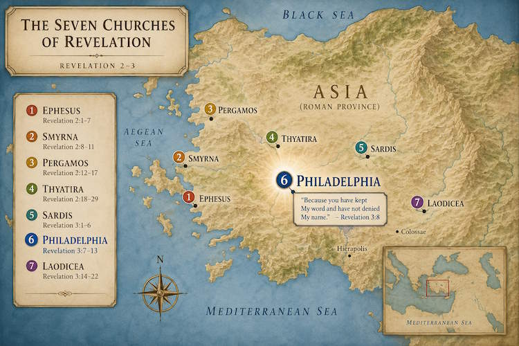 The Church of Philadelphia: The Open Door of Asia Minor 1 The Church of Philadelphia: The Open Door of Asia Minor