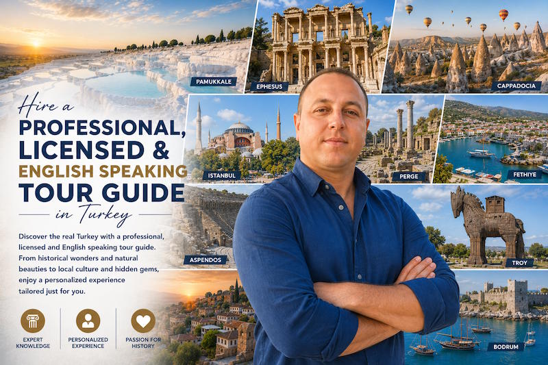 Hire a Professional, Licensed & English-Speaking Tour Guide in Turkey. Contact Turkey specialist Hasan Gülday now!