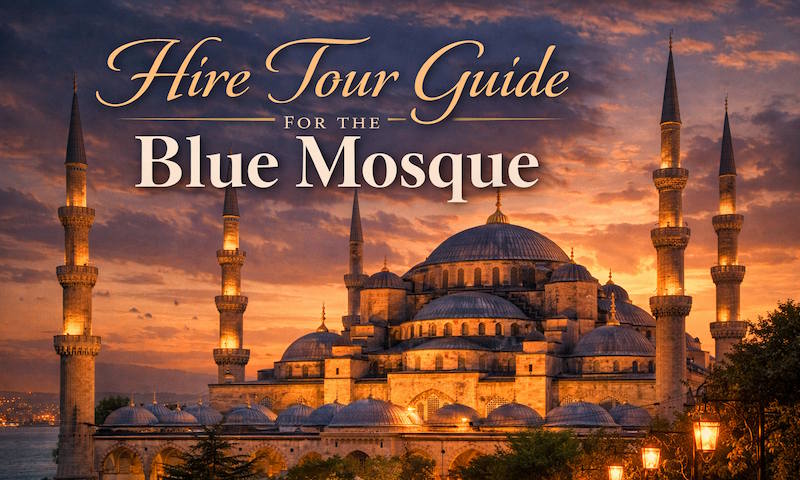The Blue Mosque 6 Hire a tour guide for the Sultan Ahment Mosque which is also known as the Blue Mosque NOW!