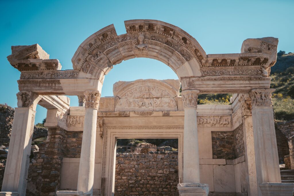 Temple of Domitian in Ephesus and Why the City Was Called Neokoros 9 Facade of the Temple of Hadrian on Curetes Street in Ephesus